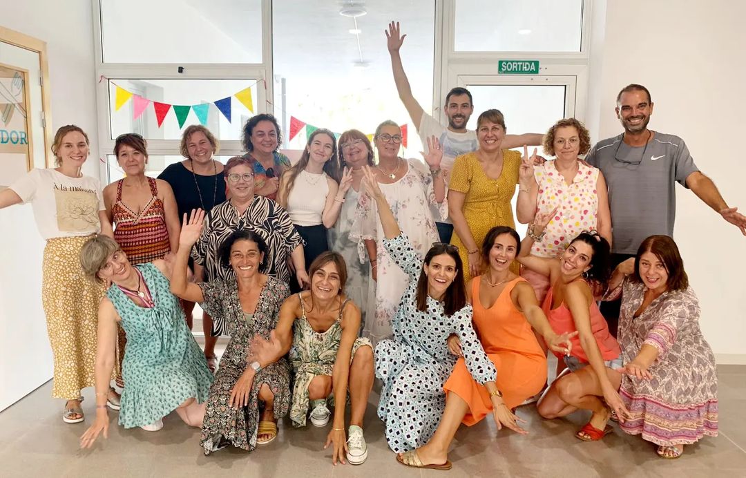 Façana o pati del CEIP Puig de Sant Martí