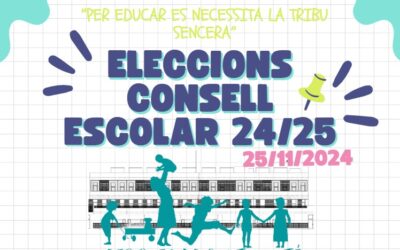 ELECCIONS CONSELL ESCOLAR 24/25