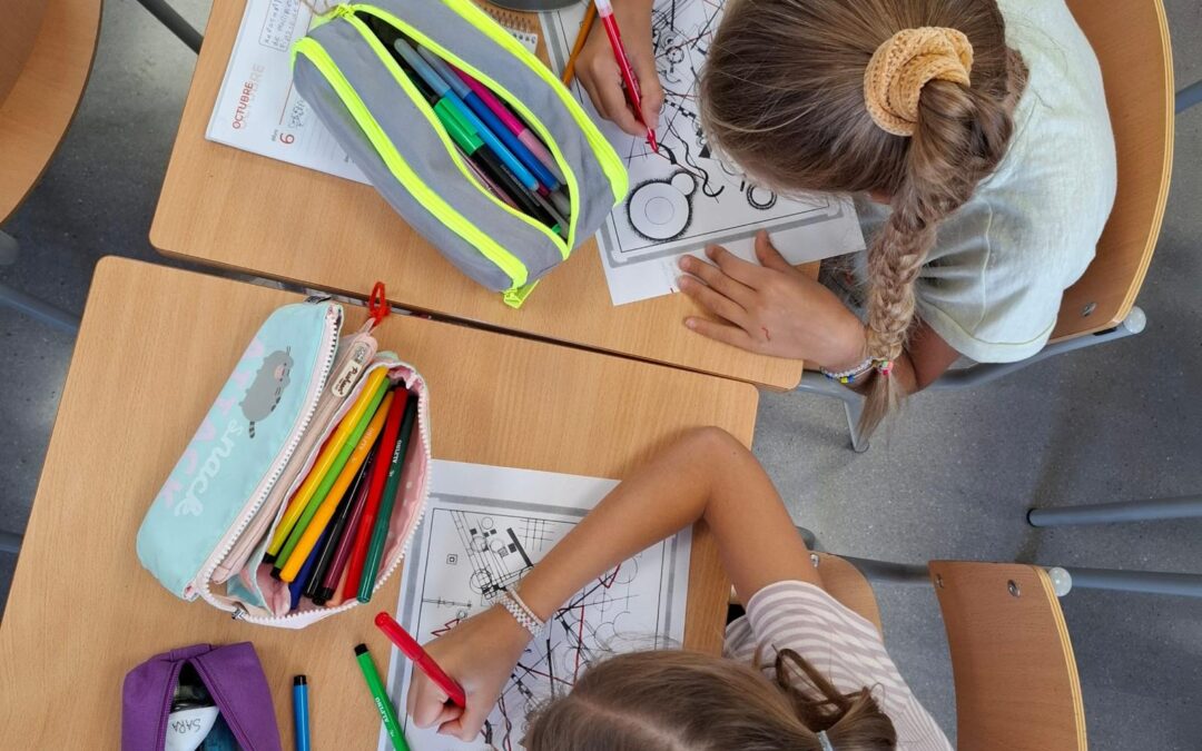 A Art with All Senses experimentam i aprenem anglès amb Kandinsky