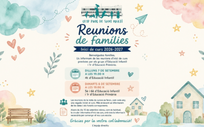 Reunions amb les famílies