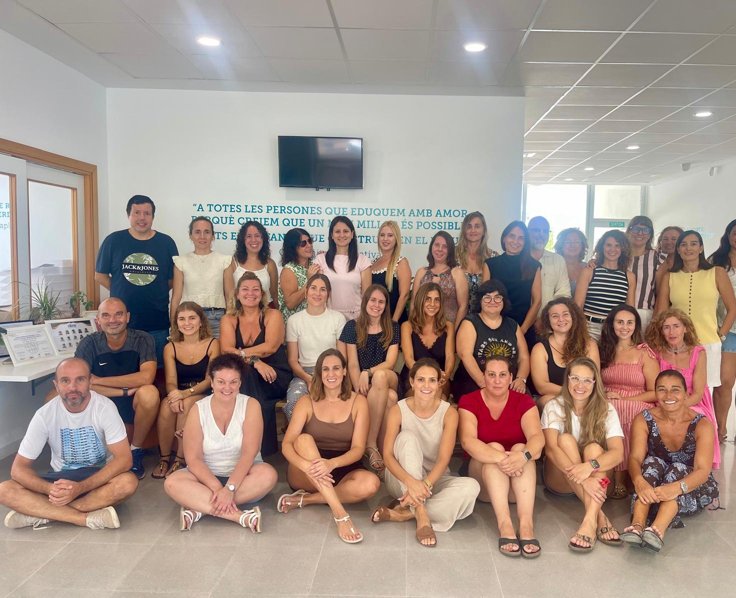 Façana o pati del CEIP Puig de Sant Martí